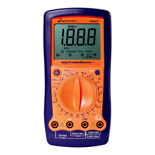 Actron CP7677 Automotive TroubleShooter Digital Multimeter and Engine Analyzer image number 0