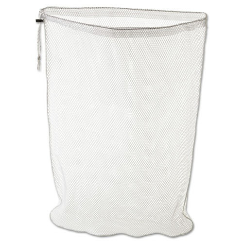 Rubbermaid Commercial FGU21000WH00 Drawstring Synthetic Fabric Laundry Net (White) image number 0