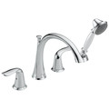 Delta T4738 Lahara Roman Tub with Hand Shower Trim - Chrome image number 0