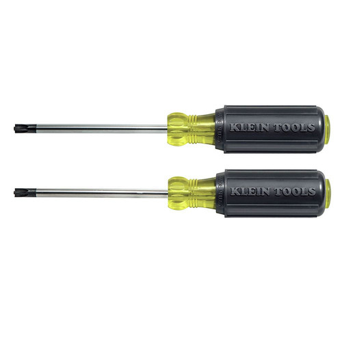 Screwdrivers | Klein Tools 32378 2-Piece #1 and #2 Combination Tip Cushion-Grip Handles Screwdriver Set image number 0