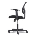 New Arrivals | Basyx HVST102 1-Oh-Two 250 lbs. Capacity Mid-Back Task Chair - Black image number 4