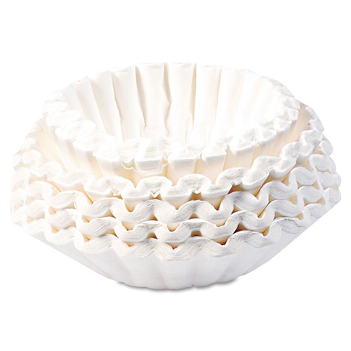 BUNN 20132.0000 Cup Size 12 Flat Bottom Coffee Filters (250/Pack) image number 0