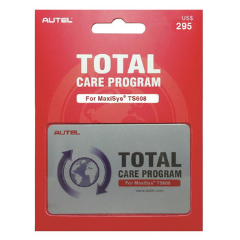Autel TS6081YRUPDATE MaxiSYS TS608 1 Year Total Care Program Card