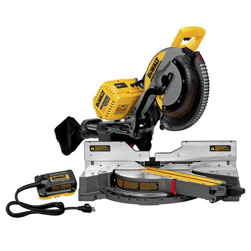 Dewalt DHS790AB 120V MAX FlexVolt Cordless Lithium-Ion 12 in. Sliding Compound Miter Saw with Adapter Only (Bare Tool)
