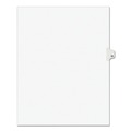 test | Avery 01060 11 in. x 8.5 in. 10-Tab 60 Tab Titles Avery Style Preprinted Legal Exhibit Side Tab Index Dividers - White (25-Piece/Pack) image number 0