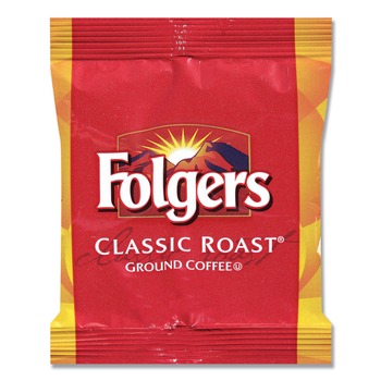 SUPPLIES | Folgers 2550006430 1.5 oz Classic Roast Coffee Fraction Pack (42/Carton)