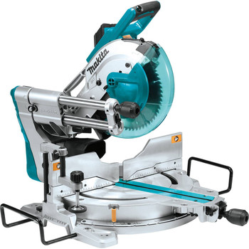 Makita LS1019L 10 in. Dual-Bevel Sliding Compound Miter Saw with Laser