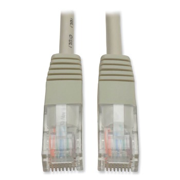 Tripp Lite N002-100-GY Cat5e 100 ft. Molded RJ45 Cable - Gray