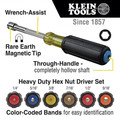 Hand Tool Sets | Klein Tools 635-6 6-Piece Heavy Duty Magnetic Nut Driver Set image number 2