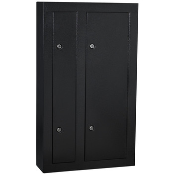 JOBSITE STORAGE | Homak HS30136028 8 Gun Double Door Steel Security Cabinet (Black)