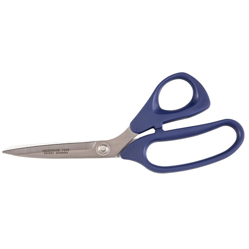 Scissors | Klein Tools G7220 8-7/8 in. Plastic Handle Stainless Steel Brent Trimmer image number 0