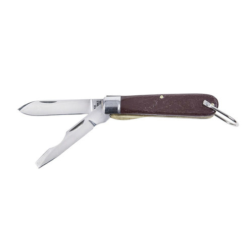 Knives | Klein Tools 1550-2 2-1/2 in. 2 Blade Steel Electricians Pocket Knife image number 0