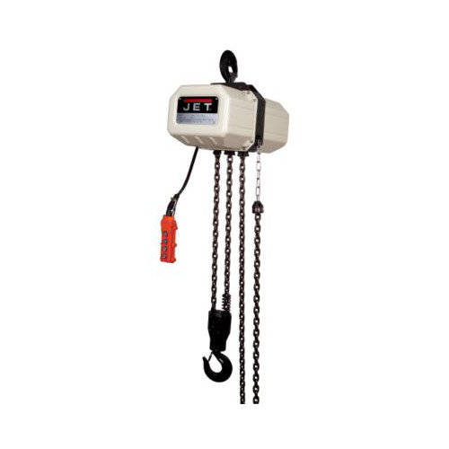 JET 5SS-3C-20 460V SSC Series 4.9 Speed 5 Ton 20 ft. Lift Overload Protection 3-Phase Electric Chain Hoist image number 0