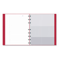 Blueline AF9150.83 Miraclebind Notebook, 1 Subject, Medium/college Rule, Red Cover, 9.25 X 7.25, 75 Sheets image number 3