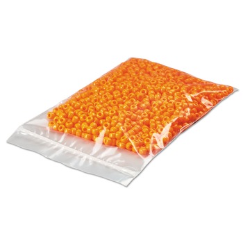General Supply UFS2MZ69 6 in. x 9 in., 2 mil, Zip Reclosable Poly Bags - Clear (1000/Box)