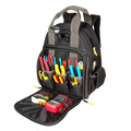 Tool Storage | CLC L255 Tech Gear 53-Pocket Dual Compartment LED Lighted Tool Storage Backpack image number 0