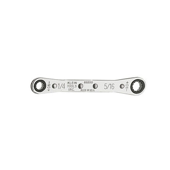 BOX WRENCHES | Klein Tools 68200 1/4 in. x 5/16 in. Ratcheting Box Wrench