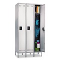 New Arrivals | Safco 5525GR 1-Tier 3-Column 36 in. x 18 in. x 78 in. Locker - 2-Tone Gray image number 1