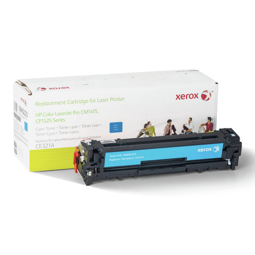 Ink & Toner | Xerox 106R02223 Replacement Toner For Ce321a (128a) - Cyan image number 0