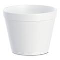 Dart 24MJ48 J Cup 24 oz. Foam Containers - White (500/Carton) image number 0