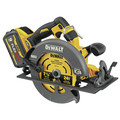Dewalt DCS578X2 FLEXVOLT 60V MAX Brushless Lithium-Ion 7-1/4 in. Cordless Circular Saw Kit with Brake and (2) 9 Ah Batteries image number 2