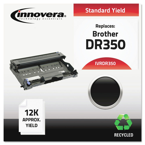 Innovera IVRDR350 Remanufactured Dr350 Drum Unit, Black image number 0