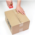 Tapes | Scotch 3450-8 1.88 in. x 54.6 yds. Sure Start 3 in. Core Packaging Tape - Clear (8/Pack) image number 3