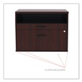 Alera ALELS583020MY Open Office Series Low 29.5 in. x 19.13 in. x 22.88 in. File Cabient Credenza - Mahogany image number 5