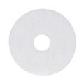 Floor Cleaners | Boardwalk BWK4013WHI Standard 14-Inch Diameter Stripping Floor Pads, Black image number 0