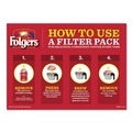 Cleaning and Janitorial Accessories | Folgers 2550006114 Classic Roast .9 oz. Coffee Filter Packs (160/Carton) image number 4