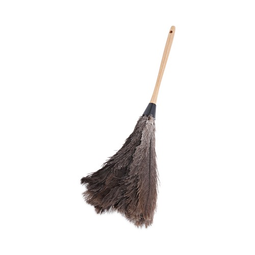 Cleaning Brushes | Boardwalk BWK20GY Professional Wood Handle 20 in. Ostrich Feather Duster image number 0