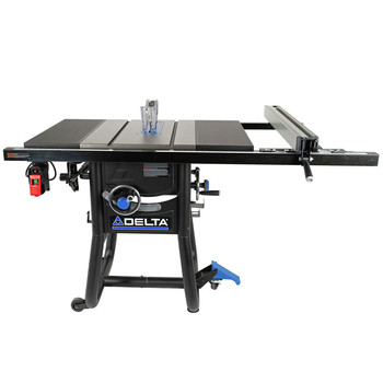TABLE SAWS | Delta 36-5000T2 15 Amp 30 in. Contractor Table Saw with Steel Extensions