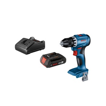PRODUCTS | Factory Reconditioned Bosch 18V Brushless Lithium-Ion 1/2 in. Cordless Compact Drill Driver Kit (2 Ah)