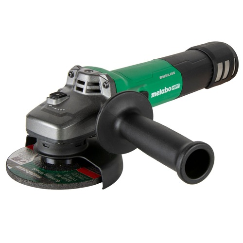 Angle Grinders | Metabo HPT G12VE2M 120V 12 Amp AC Brushless Variable Speed 4-1/2 in. Corded Angle Grinder image number 0