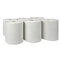 Paper Towels and Napkins | Kleenex 11090 Essential 1.5 in. Core 8 in. x 600 ft. Universal Plus Hard Roll Paper Towels - White (6 Rolls/Carton) image number 0