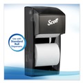 Scott 4460 Essential 2-Ply Septic Safe Standard Bathroom Tissue - White (550 Sheets/Roll) image number 1