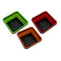 EZ Red EZTRAY-CLR 3-Piece Collapsible Magnetic Parts Tray Set image number 0