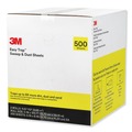 3M 55655W Easy Trap 5 in. x 125 ft. Sweep and Dust Sheets - White (2 Rolls/Carton, 250/Roll) image number 2