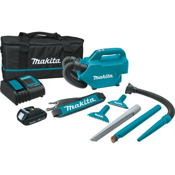 PRODUCTS | Makita XLC07SY1 18V LXT Compact Lithium-Ion Cordless Handheld Canister Vacuum Kit (1.5 Ah)