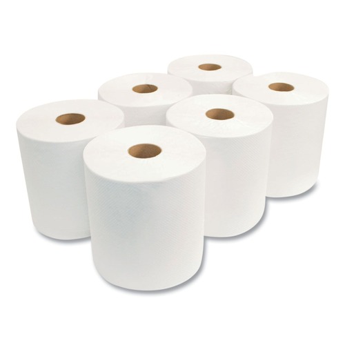 Paper Towels and Napkins | Morcon Paper W6800 Morsoft 8 in. x 800 ft. Universal Roll Towels - White (6-Rolls/Carton) image number 0