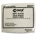 Cleaning & Janitorial Supplies | Chix 8007 13 in. x 15 in. Soft Cloths - Medium, White (40-Piece/Bag, 30 Bags/Carton) image number 0