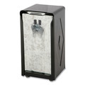 New Arrivals | San Jamar H900BK 3-3/4 in. x 4 in. x 7-1/2 in. Capacity: 150, Tall Fold, Tabletop Napkin Dispenser - Black image number 3