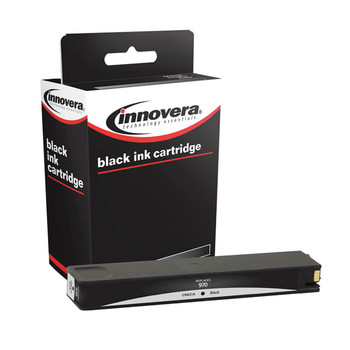 Innovera IVR970B Remanufactured 3000-Page Yield Ink for HP 970 (CN621AM) - Black