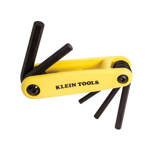 Hex Wrenches | Klein Tools 70570 5-Key SAE Sizes Grip-It Hex Key Set image number 0