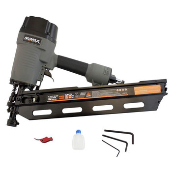 AIR FRAMING NAILERS | NuMax SFR2190 21 Degree 3-1/2 in. Full Rounded Framing Nailer