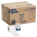 Cleaning and Janitorial Accessories | Georgia Pacific Professional 16560 Angel Soft PS Ultra 2-Ply Premium Bathroom Tissue - White (60 Rolls/Carton, 400 Sheets/Roll) image number 2