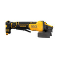 Dewalt DCG416B 20V MAX Brushless Lithium-Ion 4-1/2 in. - 5 in. Cordless Paddle Switch Angle Grinder with FLEXVOLT ADVANTAGE (Tool Only) image number 4