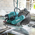 Concrete Saws | Makita GEC01PL 80V max XGT (40V max X2) Brushless Lithium-Ion 14 in. Cordless AFT Power Cutter Kit with Electric Brake and 2 Batteries (8 Ah) image number 12