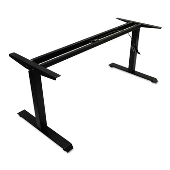 OFFICE PRODUCTS | Alera ALEHTPN1B AdaptivErgo 26.18 in. 39.57 in. Pneumatic Height-Adjustable Table Base - Black