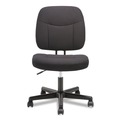  | Basyx BSXVST401 4-Oh-One Mid-Back Armless 250 lbs. Capacity 15.94 in. to 20.67 in. Seat Height Task Chair - Black image number 1